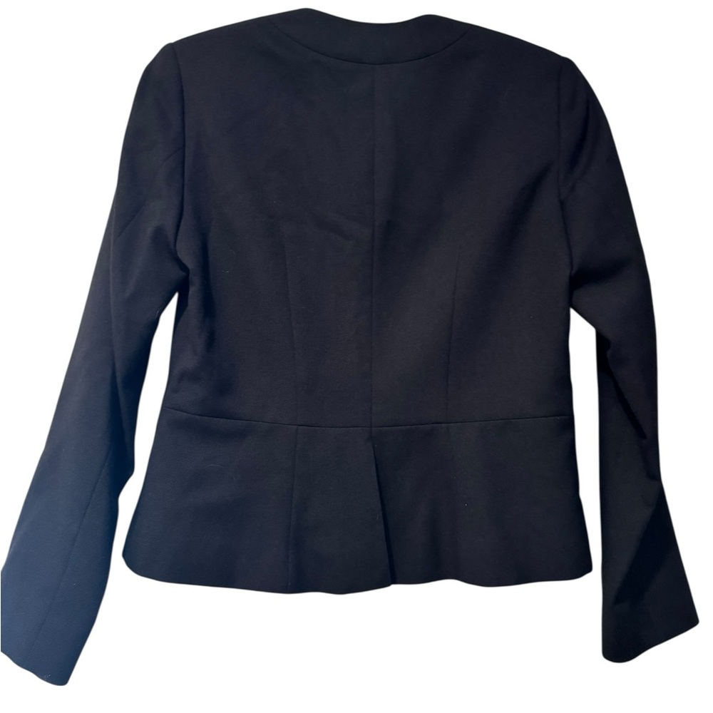 Pendleton Petite Virgin Wool Black Blazer Women’s Size 6 Classic Tailored Jacket - Picture 3 of 9